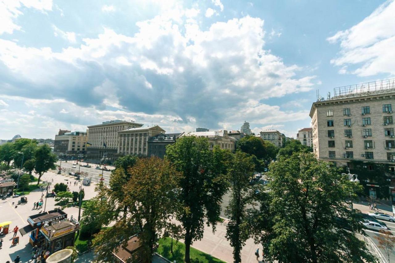 Vip Apartment. Kreshatik, Maidan Nezavisimosti. Kiev Dış mekan fotoğraf