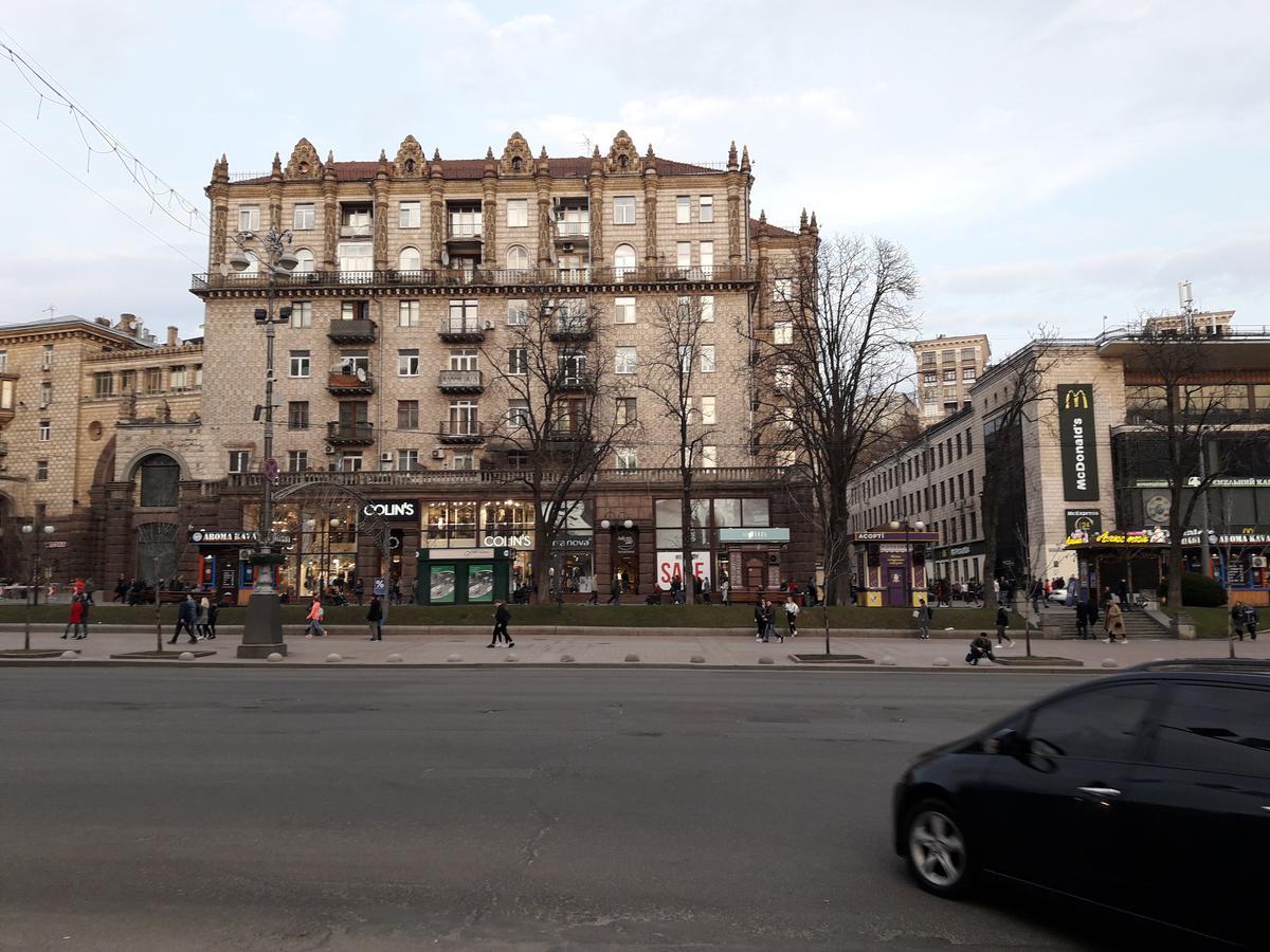 Vip Apartment. Kreshatik, Maidan Nezavisimosti. Kiev Dış mekan fotoğraf